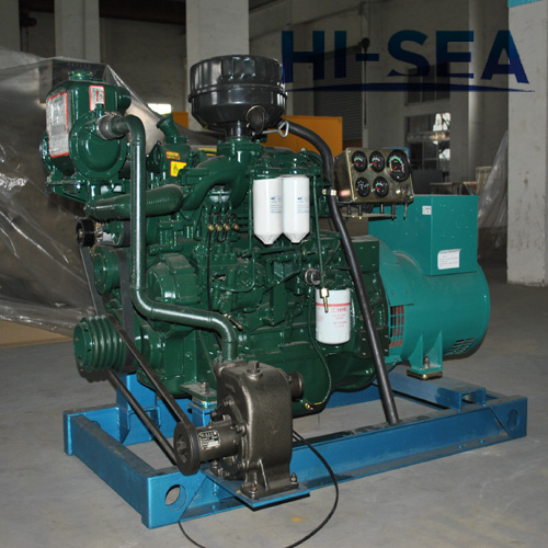 Marine 50KW Yuchai Diesel Genset