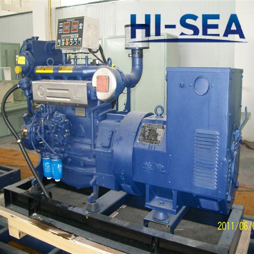 Marine 90KW Shangchai Genset