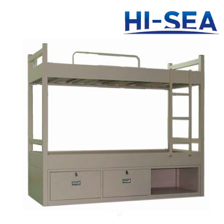 Marine Aluminum Bunk Bed with Drawers