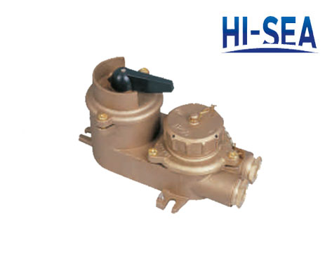 Marine Brass Socket with Chain Switch