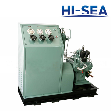 Marine Horizontal High Pressure Water-cooled Air Compressor
