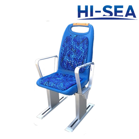 Marine Plastic Passenger Seat with Cushion