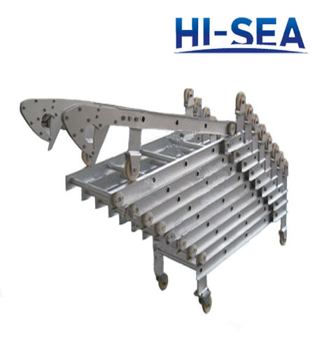 Ship Aluminum Telescopic Ladder