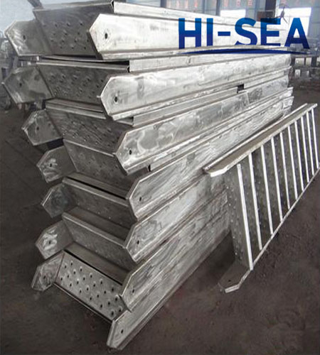 Vessel Stainless Steel Inclined Ladder 