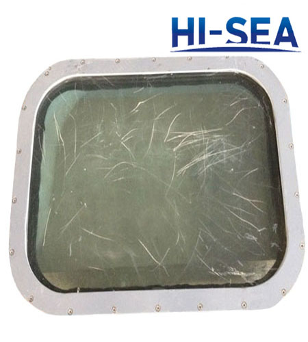 A60 Fireproof Rectangular Window for Ship 