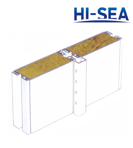 Type C Composite Rock Wool Wall Panel