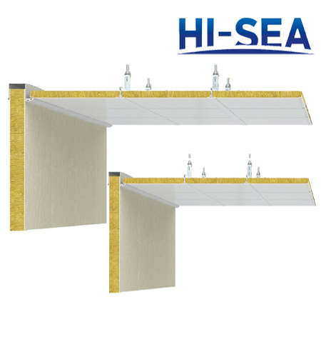 Marine Type F Composite Rock Wool Ceiling