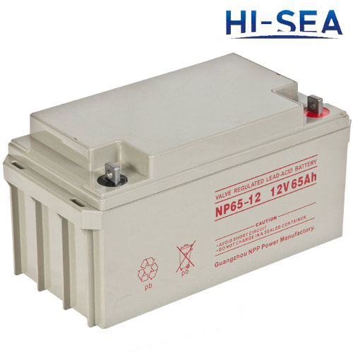 Marine diesel generator starter battery