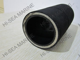 Marine high pressure-conveying rubber hose
