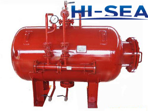 Mobile Foam fire extinguisher device