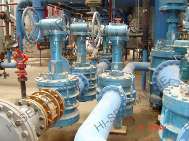 Worn Gear Operated Oil Valve