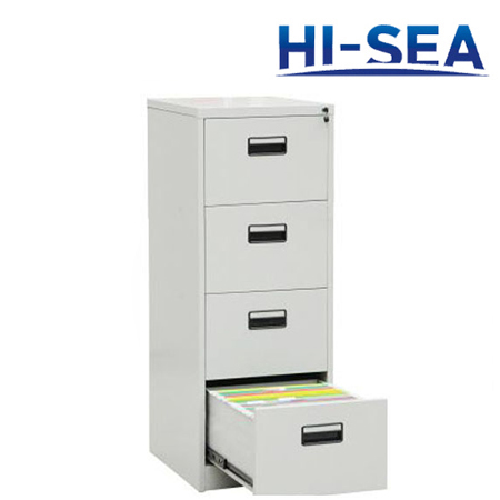 Galvanized Steel Marine Chest of Drawers