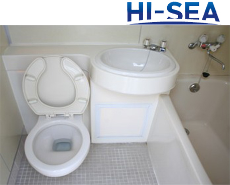 Marine Bathroom Unit with Toilet