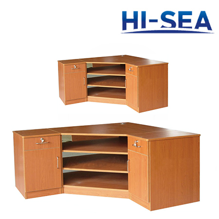 Marine Corner TV Table