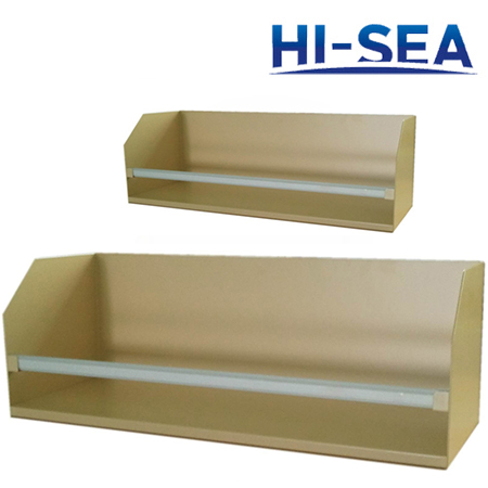 Marine Steel Book Rack