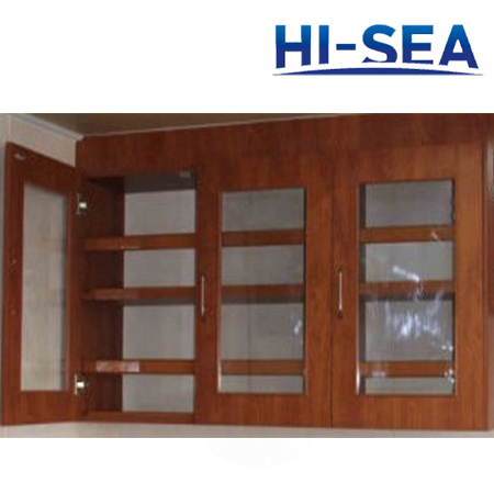 Marine Wood Bookshelf