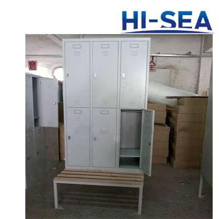 Steel Marine Locker with Bench