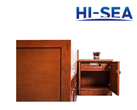 Aluminum Marine Bedside Cabinet