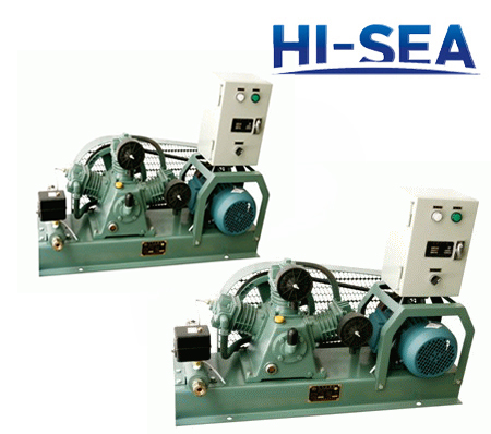 CWF-10/1 and CWF-15/1 Marine Low Pressure Air-cooled Air Compressor