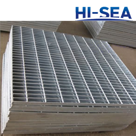 Hot Dip Galvanized Marine Steel Grating