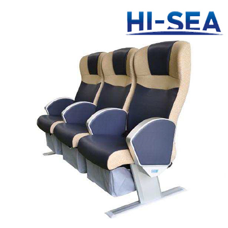 Marine Passenger Seats with Lifejacket Bag