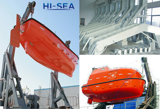 Gravity Rolling Type Davit