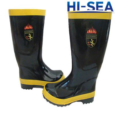 Pierce Proof Fire Fighter Rubber Boots 