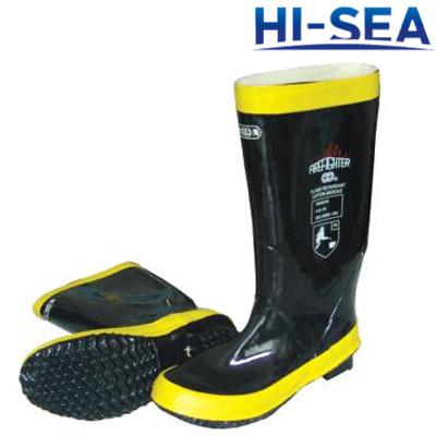 Pierce Proof Fire Fighter Rubber Boots 