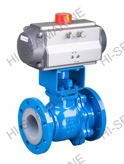 Pneumatic Fluorine Control Ball Valve