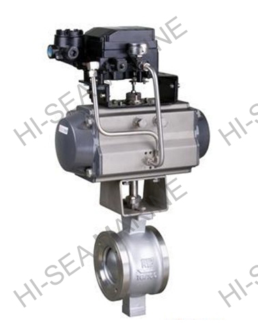 Pneumatic Flue Control Ball Valve