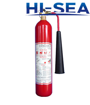 Portable 9 kg CO2 fire extinguisher