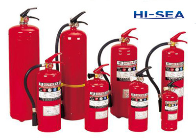 Dry powder fire extinguisher