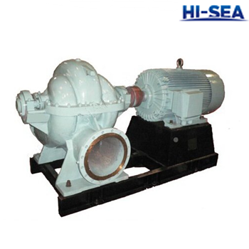 CWS Marine Double Suction Mid-open Horizontal Centrifugal Pump