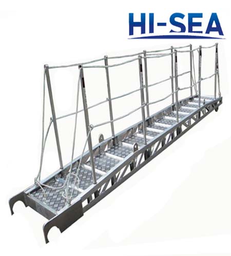 Detachable Type Vessel Aluminum Alloy Wharf Ladder