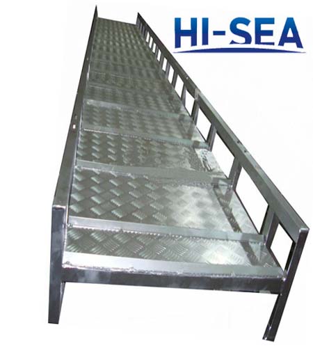Fully-fixed Type Marine Aluminum Alloy Wharf Ladder