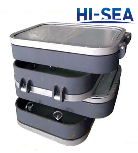 Ship Bolted or Welded Type Opening Rectangular Window