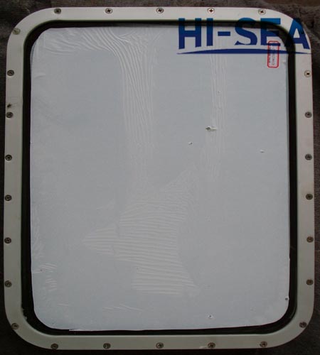 Marine Steel Fixed Rectangular Window