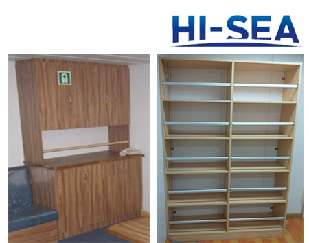 Wood Marine Filing Cabinet