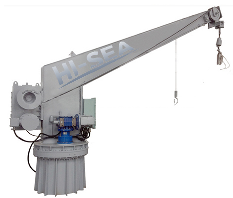 Single Arm Electric Slewing Liferaft Davit