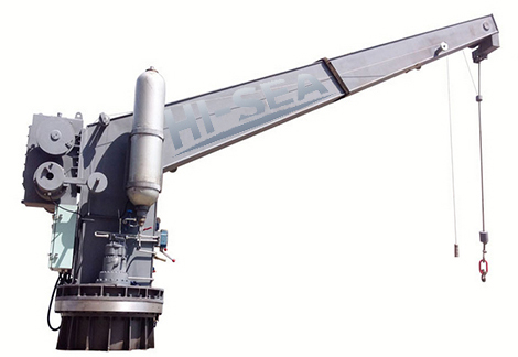 Single Arm Hydraulic Slewing Liferaft Davit