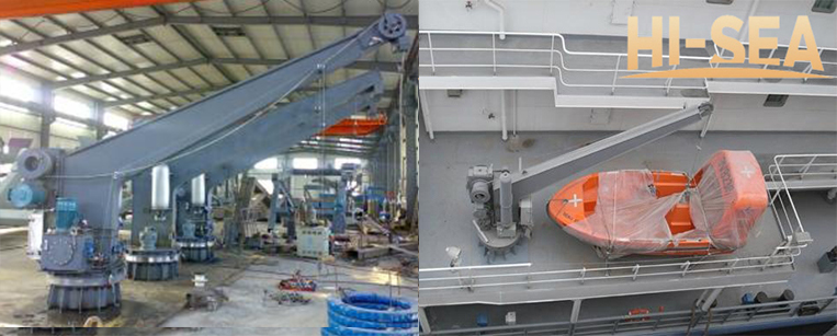 Single Arm Liferaft Davit
