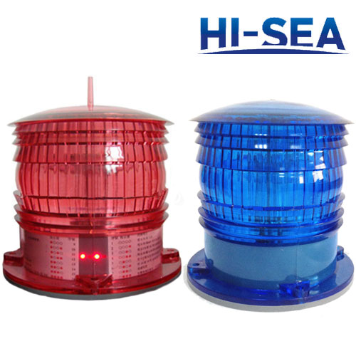 Solar Powered Navigation Warning Light
