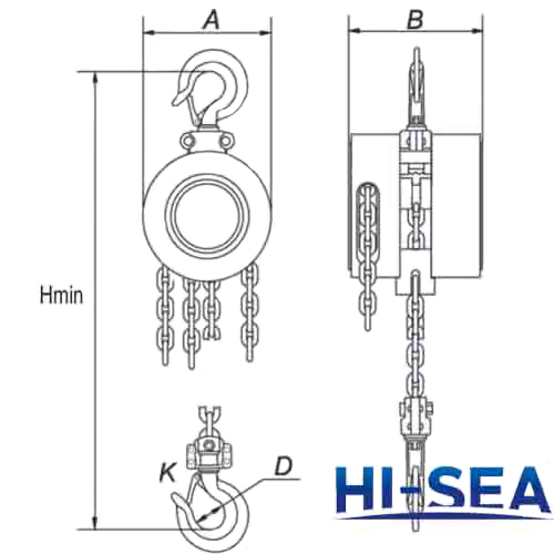 Stainless Steel Manual Chain Block