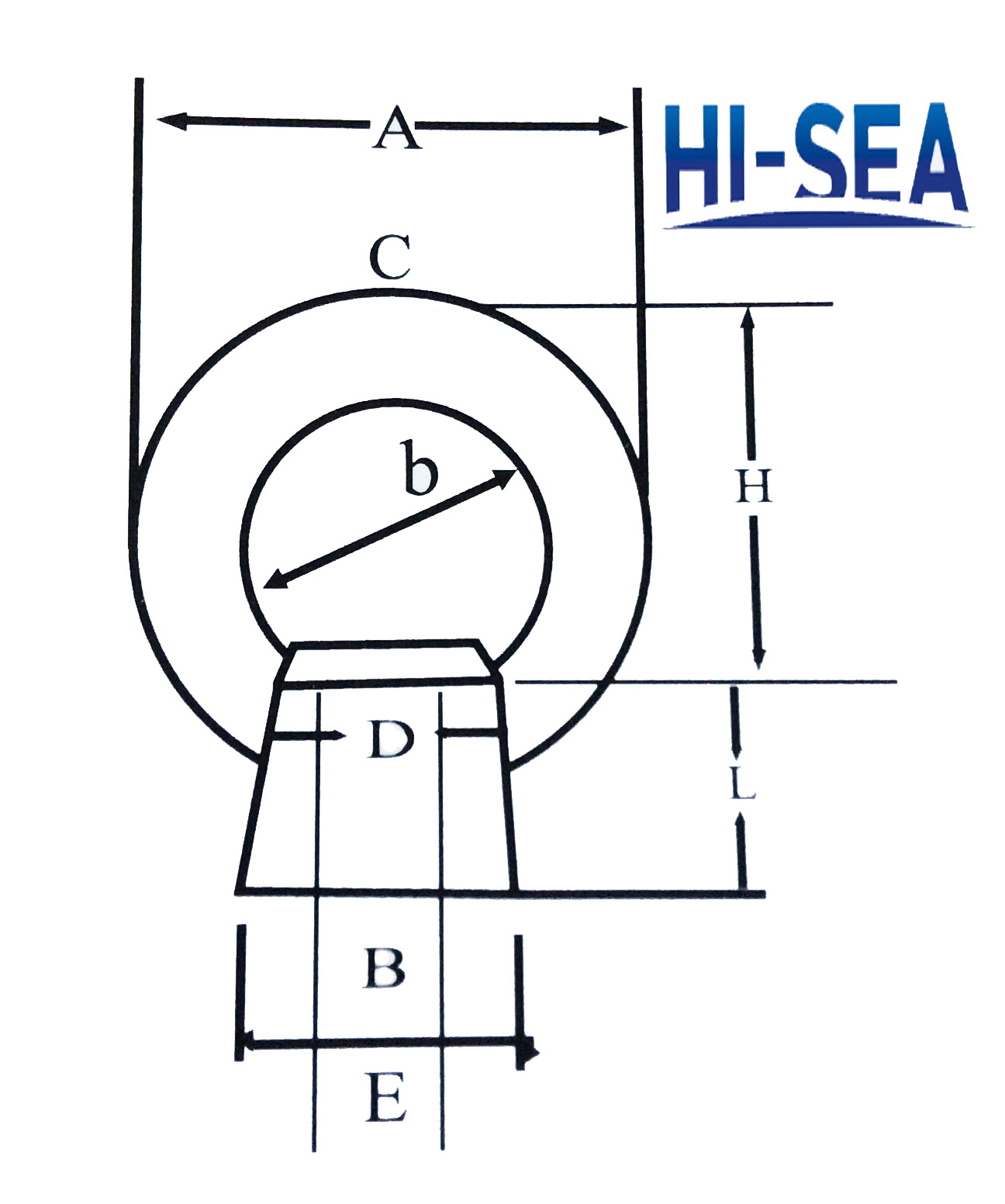 Standard JIS 1169 Eye Nut