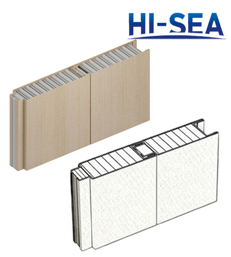 Type A Steel Sheet Composite Aluminum Honeycomb Wall Panel