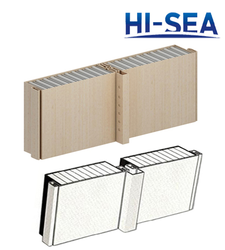Type C Steel Sheet Composite Aluminum Honeycomb Wall Panel