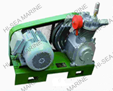 Strap type Air cooling marine compressor