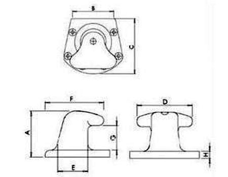 T type dock bollards