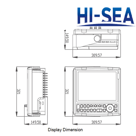 12-Inch Marine Digital Radar