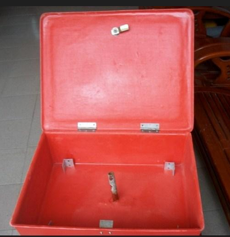 FRP Fire Hose Box without Hose Reel Mounting Bracket